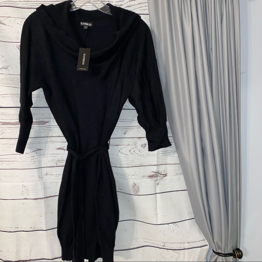 NWT Express Cowl Neck Sweater Dress